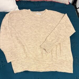 Westbound womens Beige Crewneck Sweater